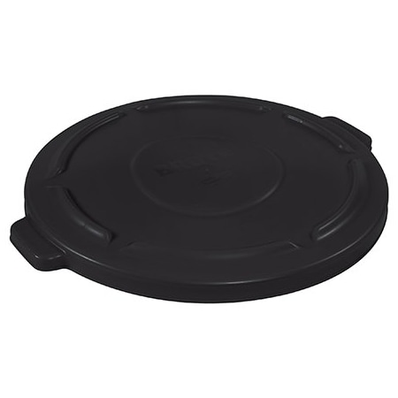 Rubbermaid Rubbermaid Brute Flat Trash Can Lid - 44 Gallon, Black BUY00441637